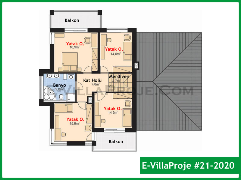 Modell 21-2020 — 235 m², 2 Geschosse thumbnail 3