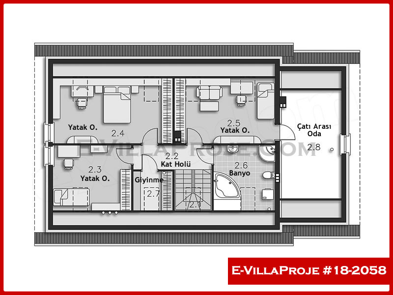 Model 18-2058 — 236 m², 2 Kat thumbnail 3