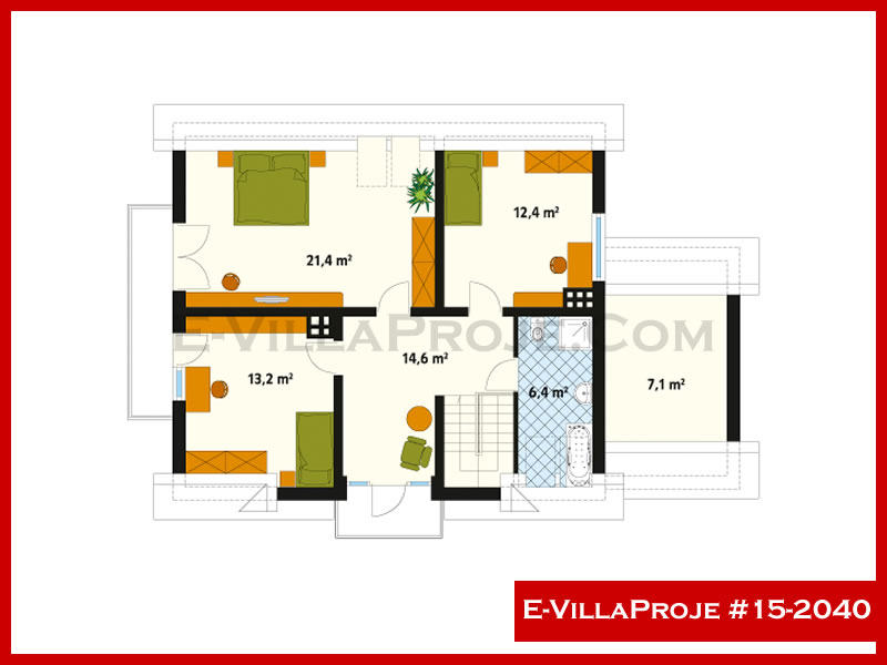 Modell 15-2040 — 237 m², 2 Geschosse thumbnail 3