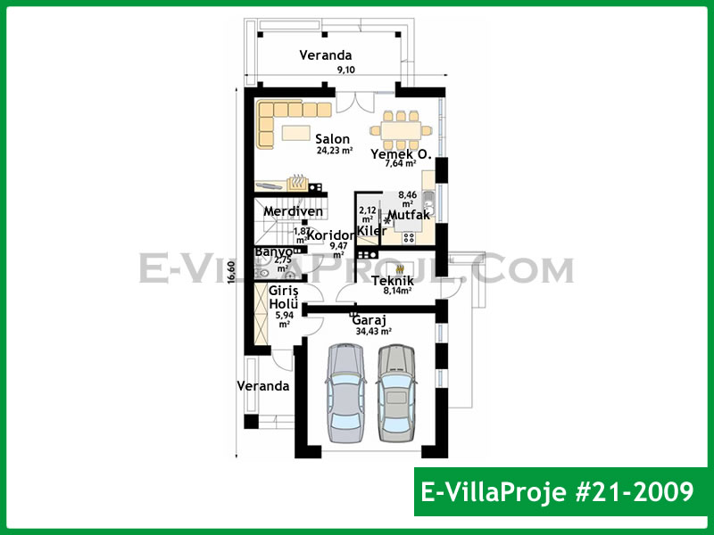 Model 21-2009 — 237 m², 2 Kat thumbnail 2