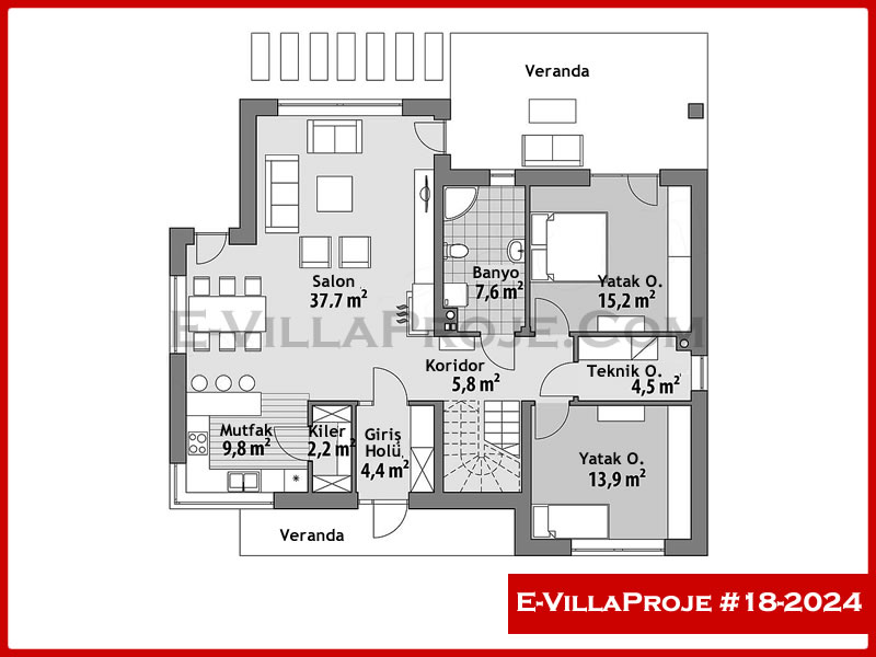Model 18-2024 — 237 m², 2 storeys thumbnail 2