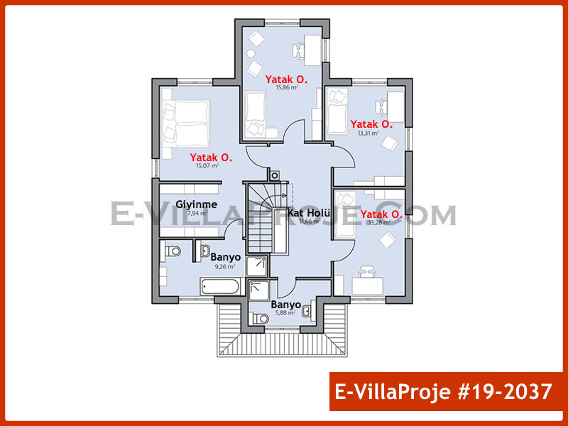 Modell 19-2037 — 238 m², 2 Geschosse thumbnail 3