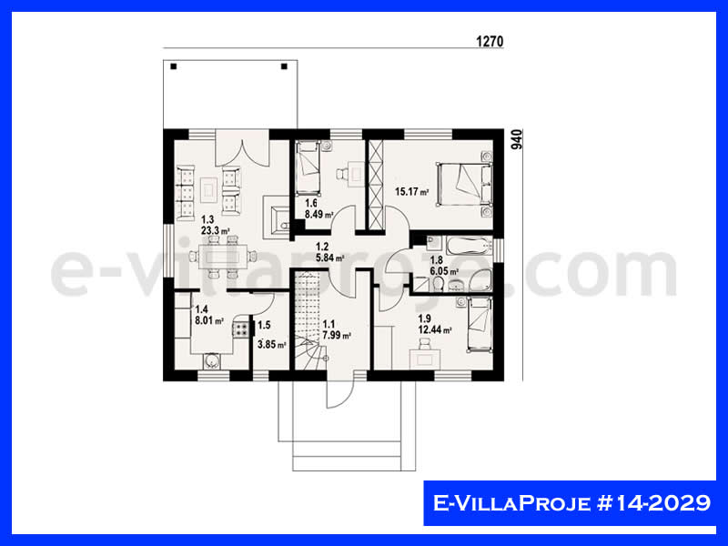 Model 14-2029 — 239 m², 2 storeys thumbnail 2