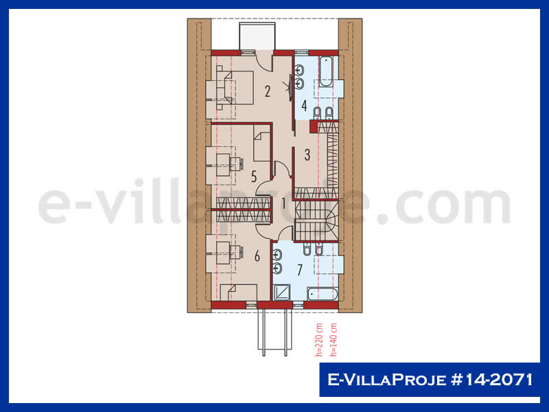 Model 14-2071 — 240 m², 2 Kat thumbnail 3