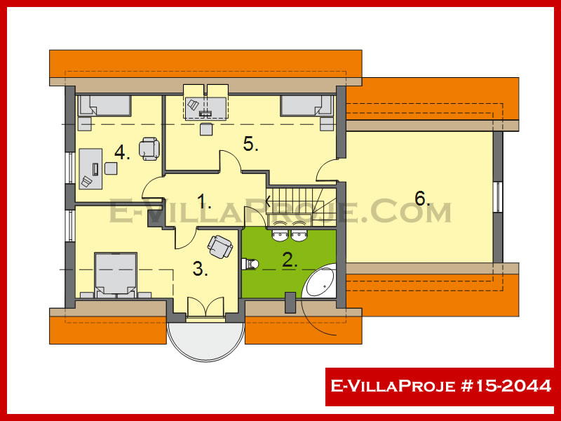 Modell 15-2044 — 240 m², 2 Geschosse thumbnail 3