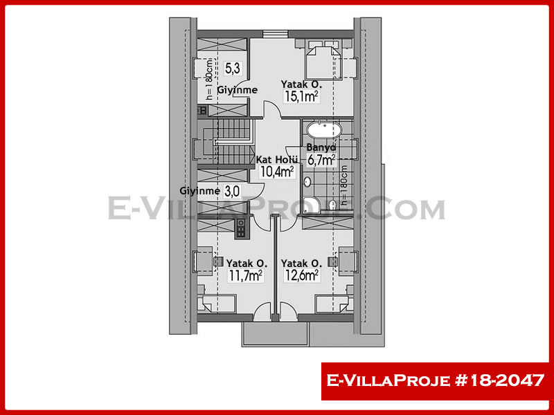 Model 18-2047 — 240 m², 2 storeys thumbnail 3