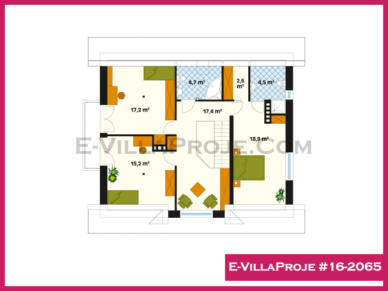 Model 16-2065 — 241 m², 2 Kat thumbnail 3