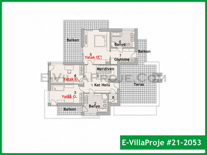 Model 21-2053 — 241 m², 2 Kat thumbnail 3