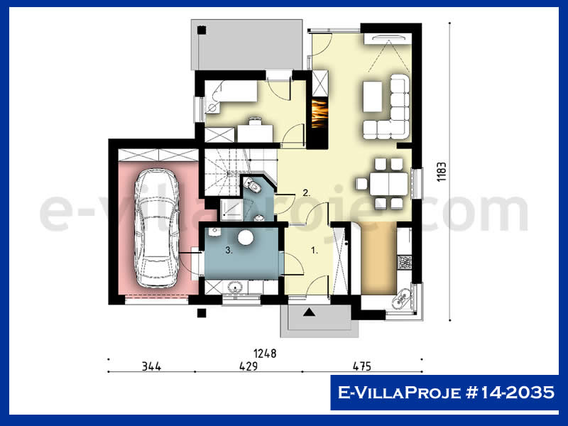 Modell 14-2035 — 241 m², 2 Geschosse thumbnail 2