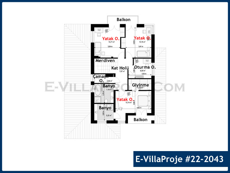 Model 22-2043 — 242 m², 2 Kat thumbnail 3