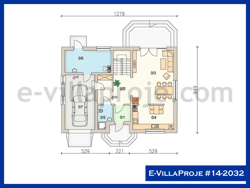 Modell 14-2032 — 242 m², 2 Geschosse thumbnail 2