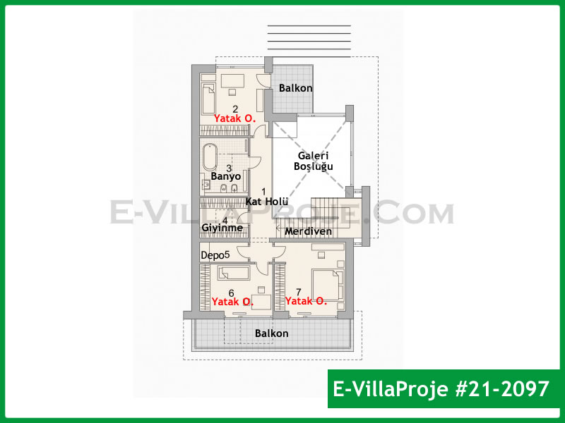 Modell 21-2097 — 243 m², 2 Geschosse thumbnail 3