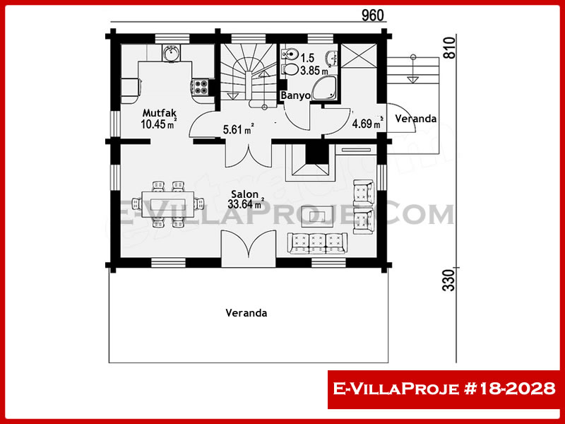 Model 18-2028 — 243 m², 3 Kat thumbnail 2
