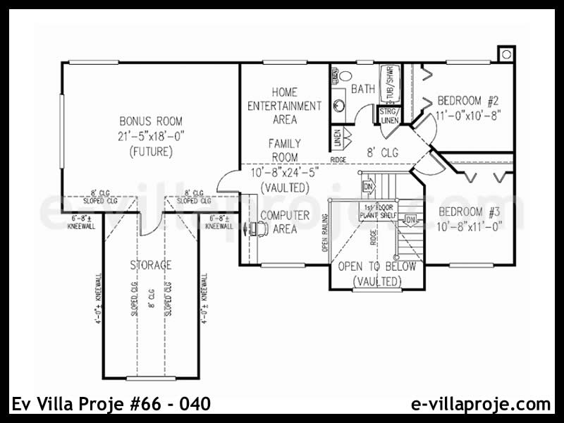 Modell 66-040 — 244 m², 2 Geschosse thumbnail 3