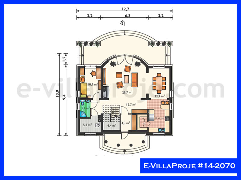 Model 14-2070 — 248 m², 2 Kat thumbnail 2
