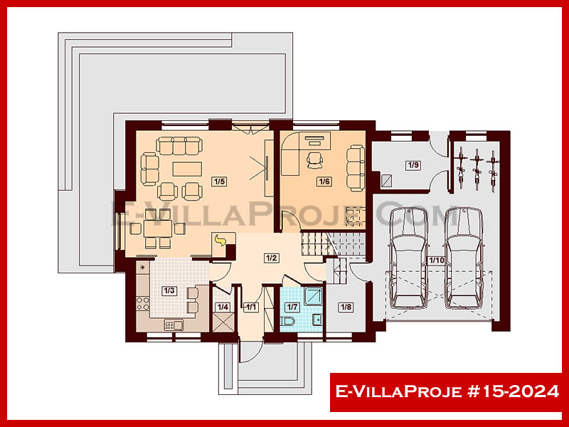 Modell 15-2024 — 249 m², 2 Geschosse thumbnail 2