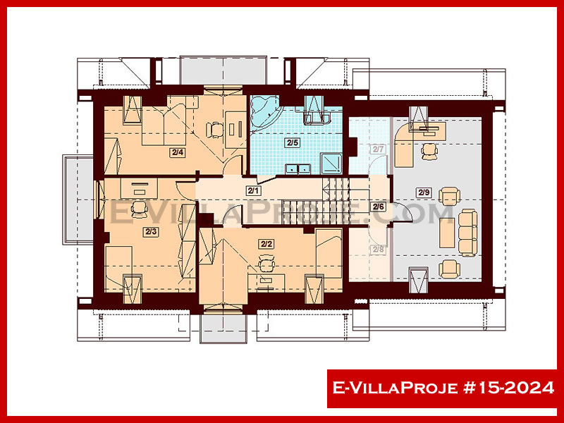 Modell 15-2024 — 249 m², 2 Geschosse thumbnail 3