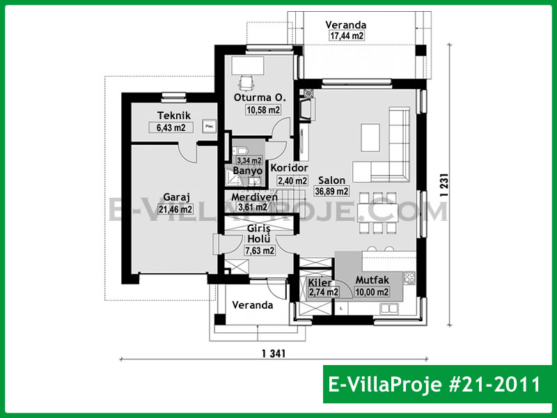 Model 21-2011 — 250 m², 2 Kat thumbnail 2