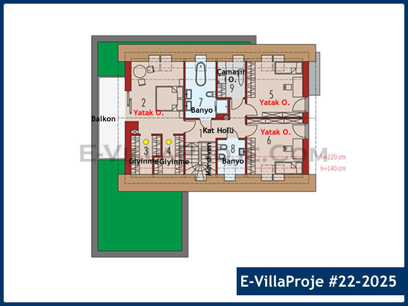 Model 22-2025 — 251 m², 2 Kat thumbnail 3