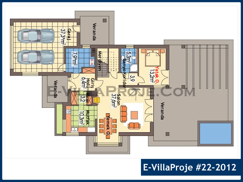 Model 22-2012 — 251 m², 2 Kat thumbnail 2