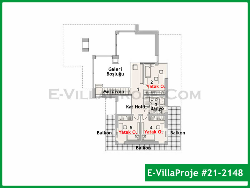 Model 21-2148 — 251 m², 2 storeys thumbnail 3