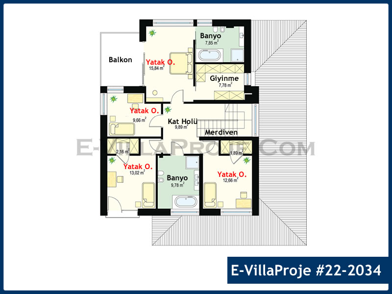 Model 22-2034 — 252 m², 2 Kat thumbnail 3