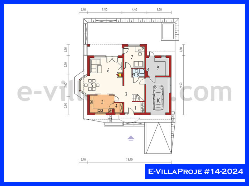 Model 14-2024 — 252 m², 2 storeys thumbnail 2