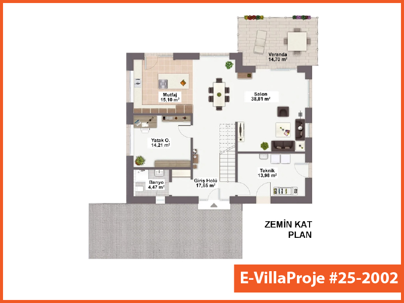 Model 25-2002 — 254 m², 2 kat thumbnail 2