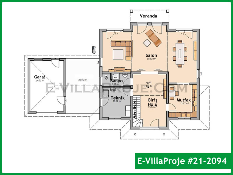 Model 21-2094 — 255 m², 2 Kat thumbnail 2