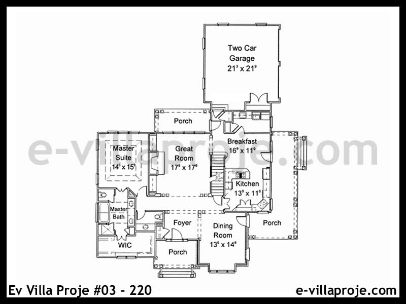 Modell 03-220 — 256 m², 2 Geschosse thumbnail 2