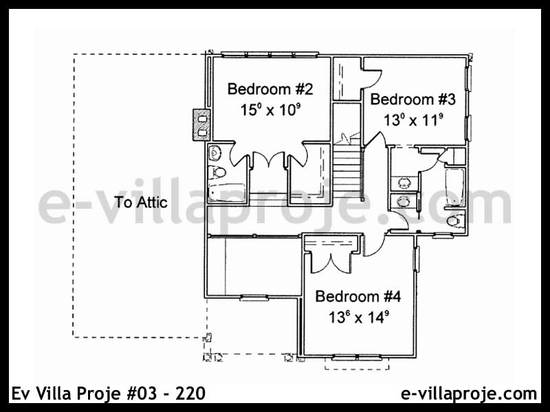 Modell 03-220 — 256 m², 2 Geschosse thumbnail 3