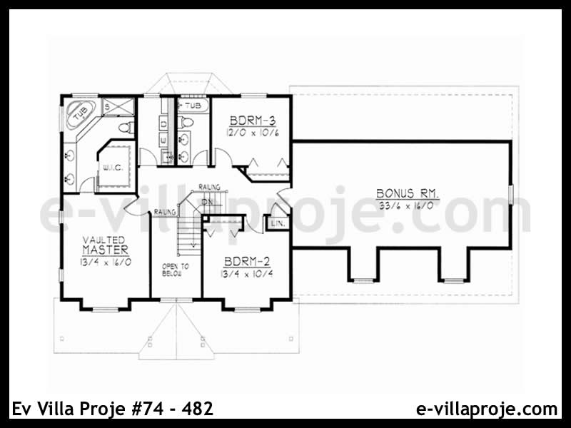 Model 74-482 — 257 m², 2 Kat thumbnail 3
