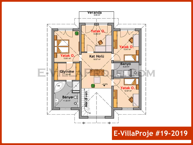 Model 19-2019 — 257 m², 2 storeys thumbnail 3