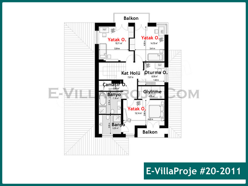 Model 20-2011 — 257 m², 2 storeys thumbnail 3