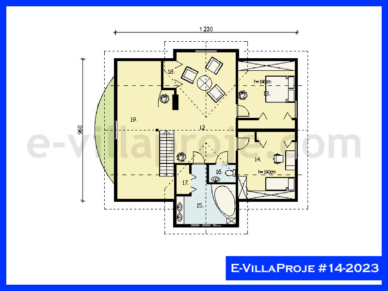 Model 14-2023 — 259 m², 2 storeys thumbnail 3