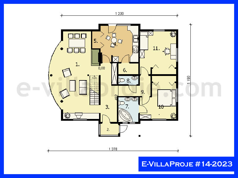 Model 14-2023 — 259 m², 2 storeys thumbnail 2