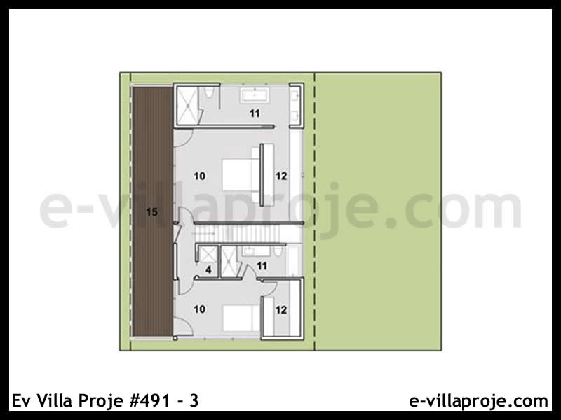 Model p-176 — 260 m², 2 storeys thumbnail 3
