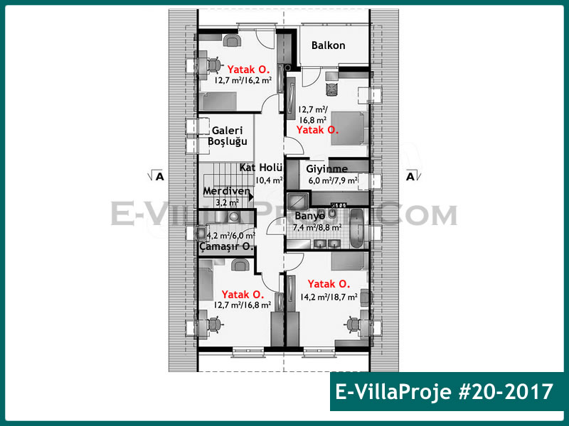 Model 20-2017 — 262 m², 2 storeys thumbnail 3