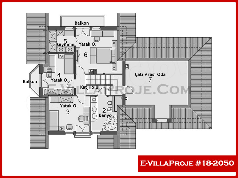 Model 18-2050 — 263 m², 2 storeys thumbnail 3