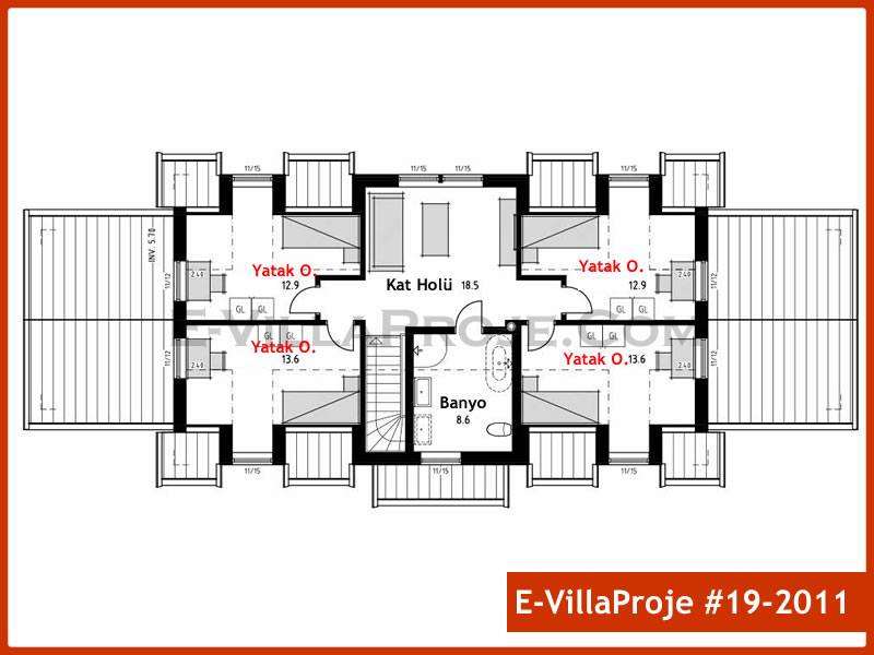 Model 19-2011 — 264 m², 2 Kat thumbnail 3