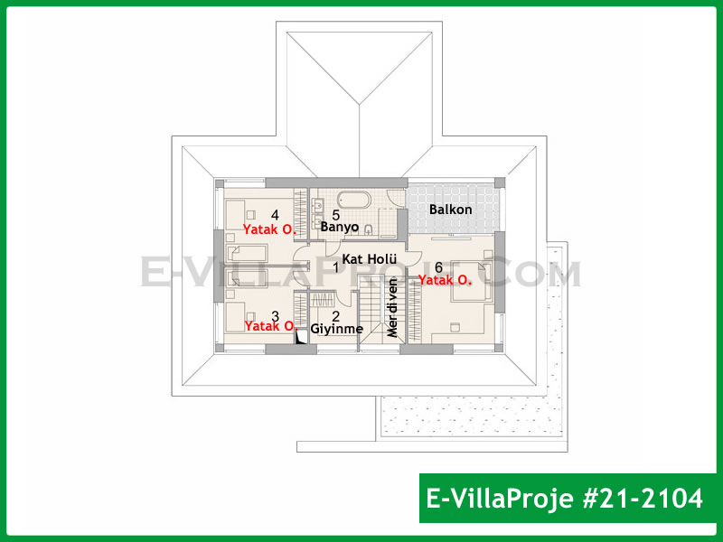 Model 21-2104 — 264 m², 2 Kat thumbnail 3