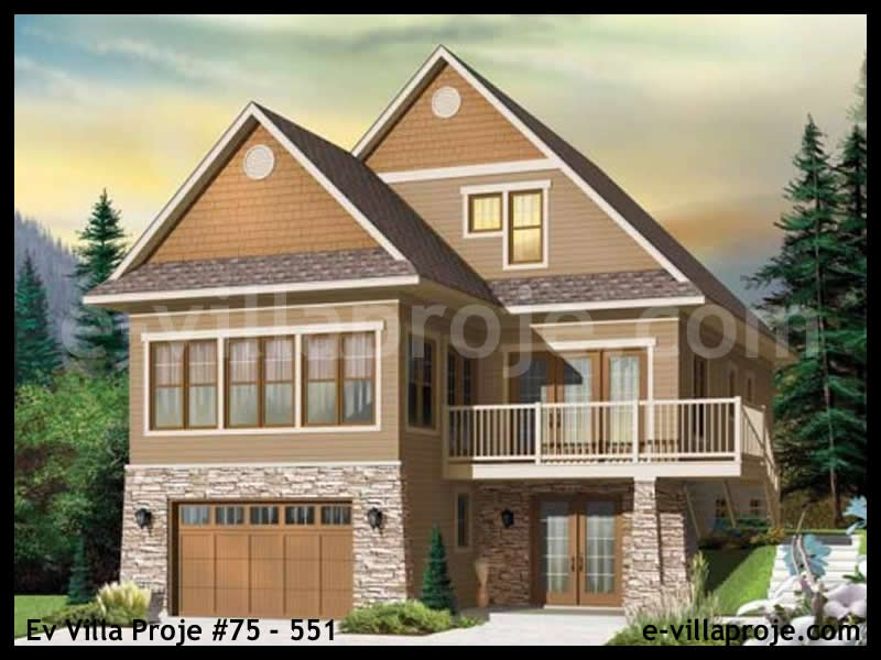Model 75-551 — 264 m²