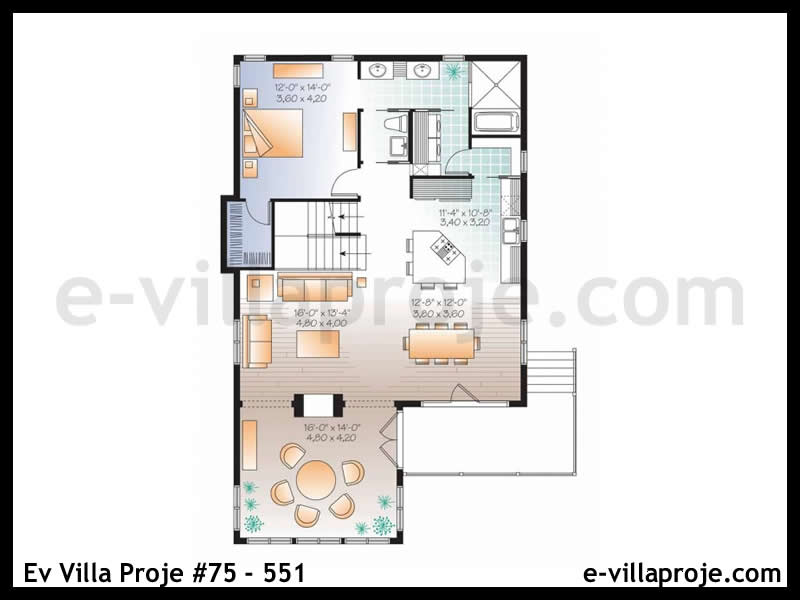 Model 75-551 — 264 m², 3 Kat thumbnail 2