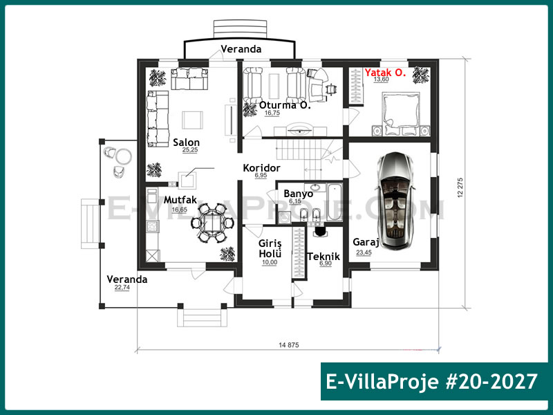 Model 20-2027 — 265 m², 2 Kat thumbnail 2