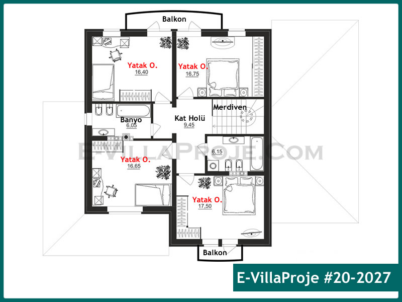Model 20-2027 — 265 m², 2 Kat thumbnail 3