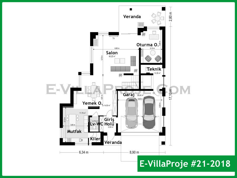 Modell 21-2018 — 265 m², 2 Geschosse thumbnail 2