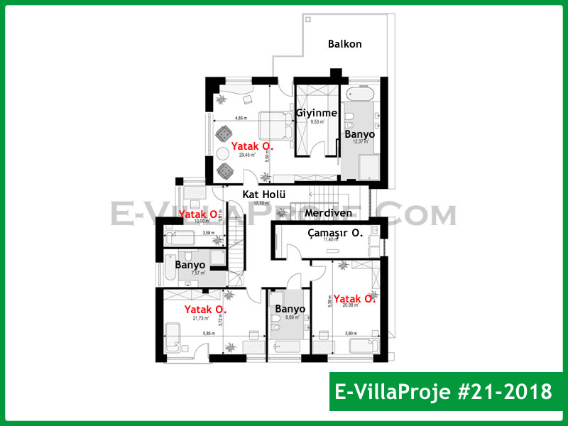 Modell 21-2018 — 265 m², 2 Geschosse thumbnail 3
