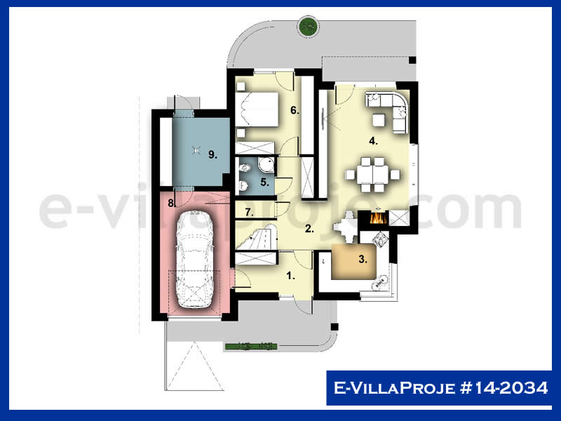 Modell 14-2034 — 266 m², 2 Geschosse thumbnail 2