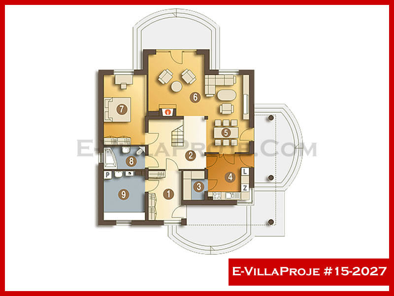 Modell 15-2027 — 266 m², 2 Geschosse thumbnail 2