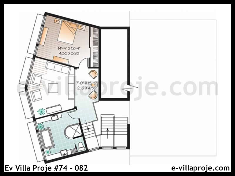 Model 74-082 — 267 m², 3 storeys thumbnail 3